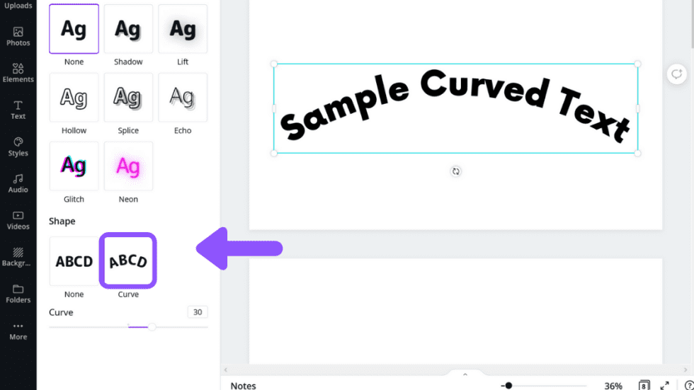 How to Create Curved Text in Canva Blogging Guide