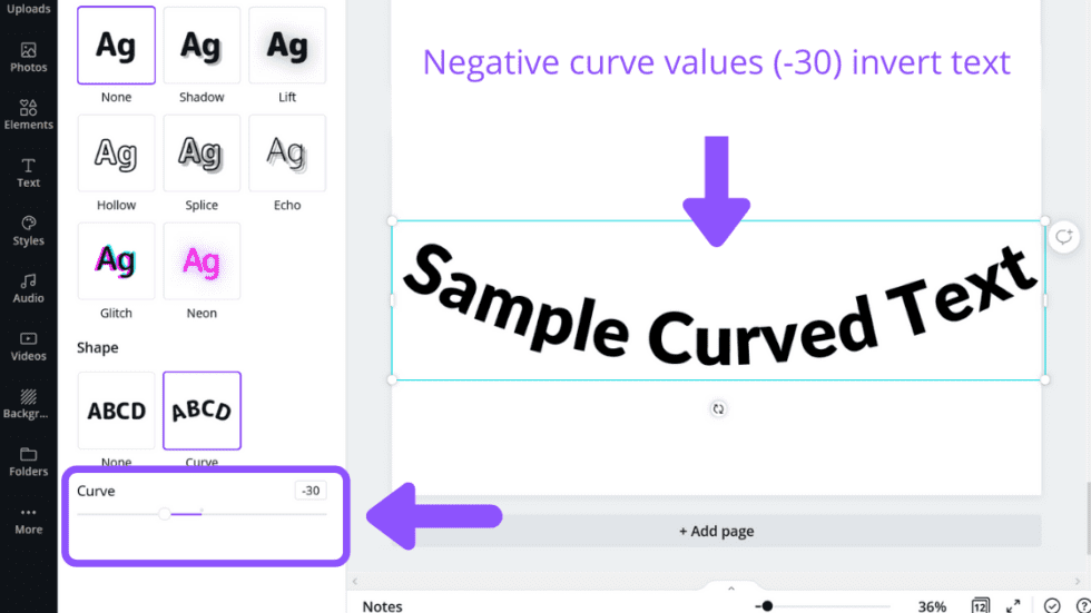How to Create Curved Text in Canva Blogging Guide