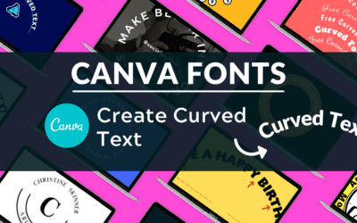 How to Create Curved Text in Canva
