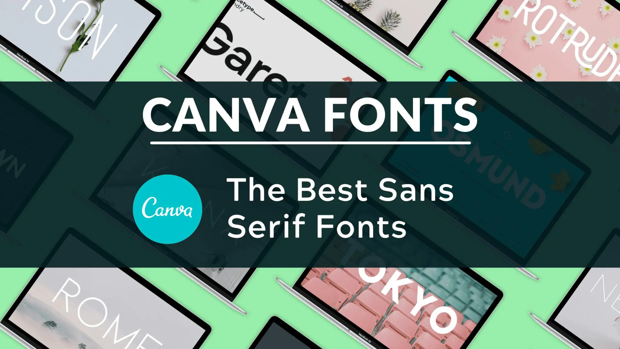 Best Sans Serif Fonts in Canva - Blogging Guide