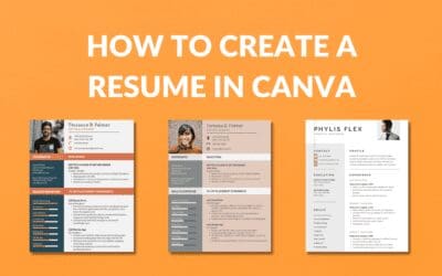 How to Create a Resume in Canva
