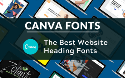 Best Canva Fonts for Website Headings