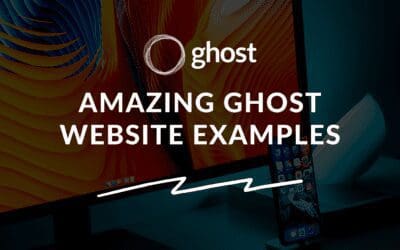 Amazing Ghost Website Examples