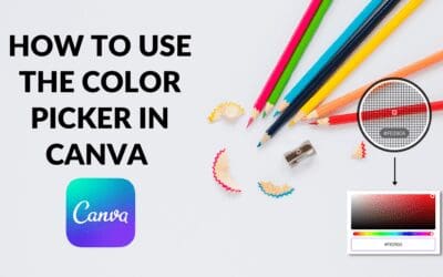 How to Use the Color Picker in Canva (Eyedropper Tool in Canva)
