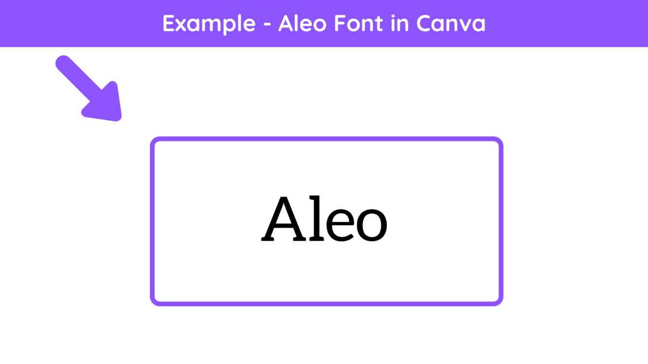 aleo, aleo font