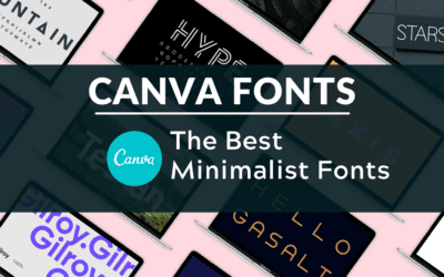 Best Minimalist Fonts in Canva