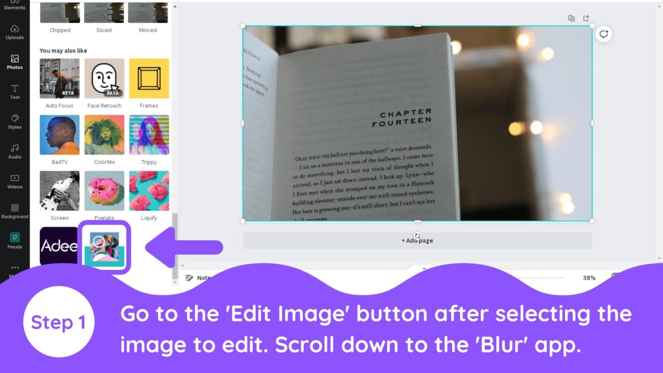 How to Blur Specific Parts of an Image in Canva (Blur Part of a Photo) -  Blogging Guide