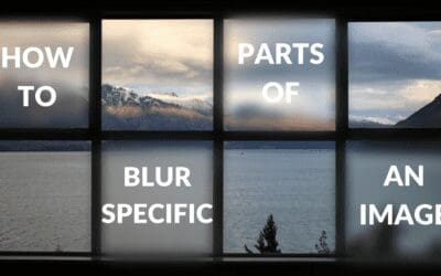 How to Blur Specific Parts of an Image in Canva (Blur Part of a Photo)