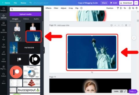 How to Create a Glowing Outline Effect in Canva - Blogging Guide