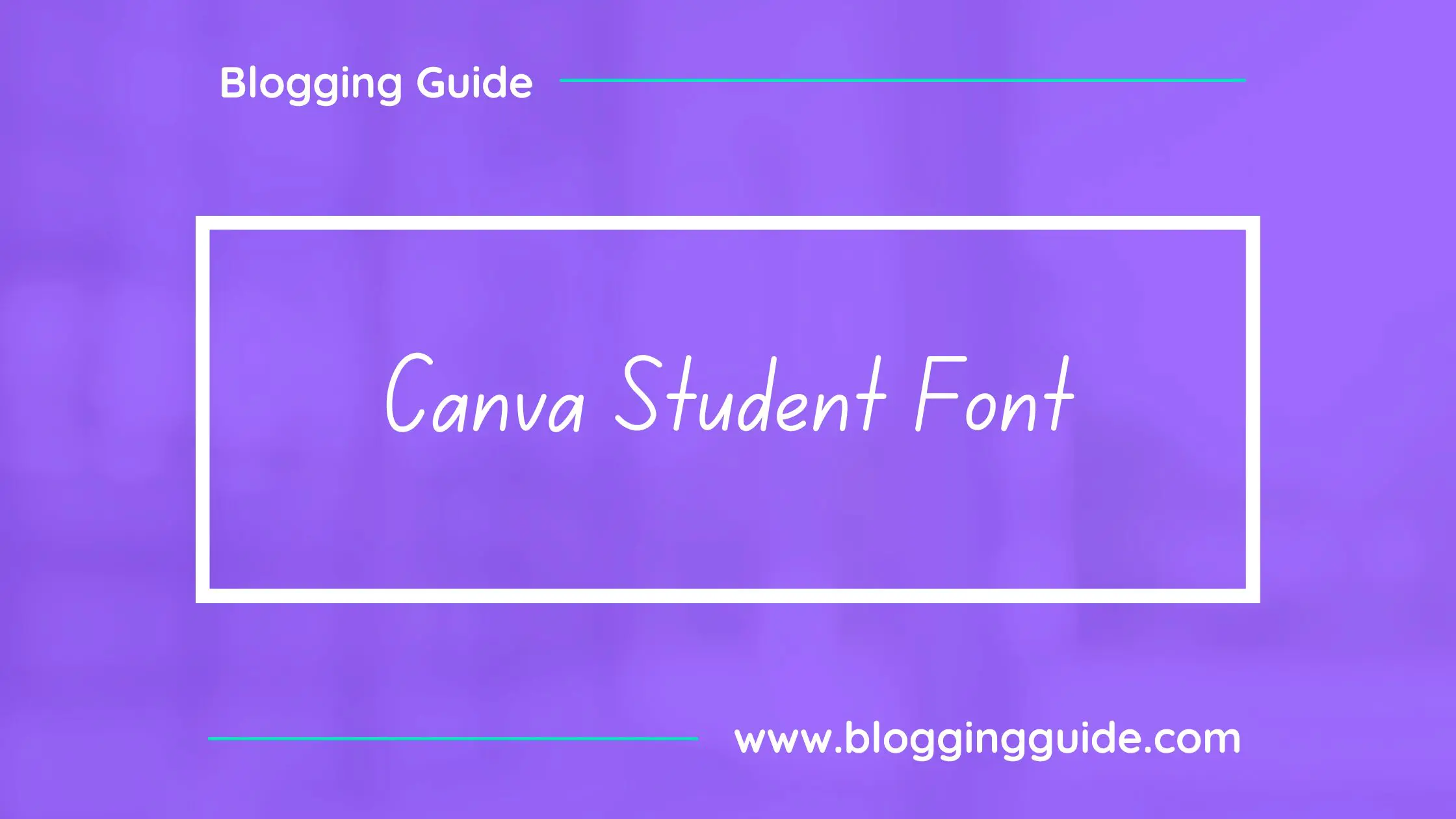 genty font, Best Cursive Fonts on Canva