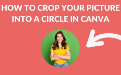 How to Crop a Picture into a Circle in Canva