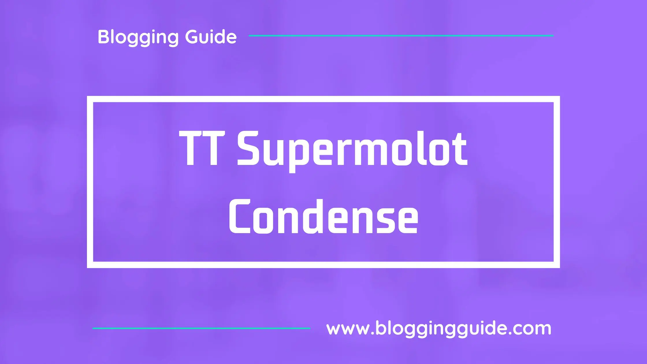 TT Supermolot Condense