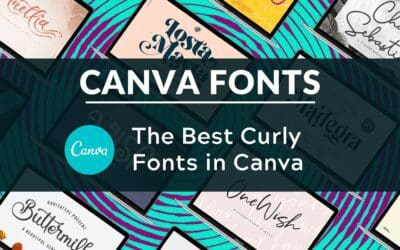 Best Curly Fonts in Canva