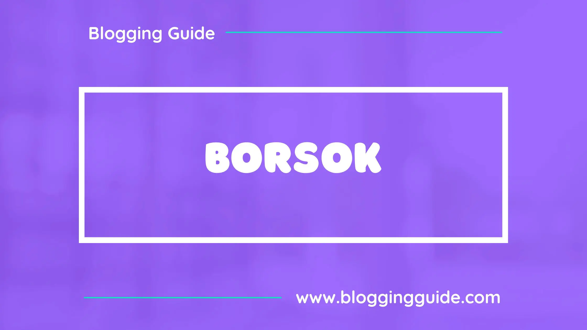 Borsok