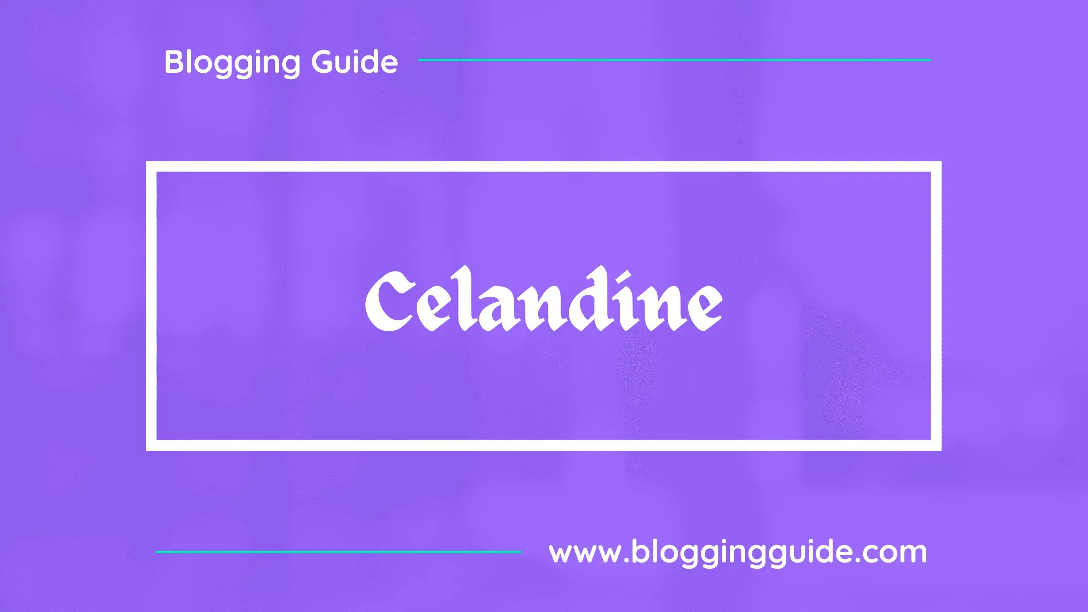 Celandine