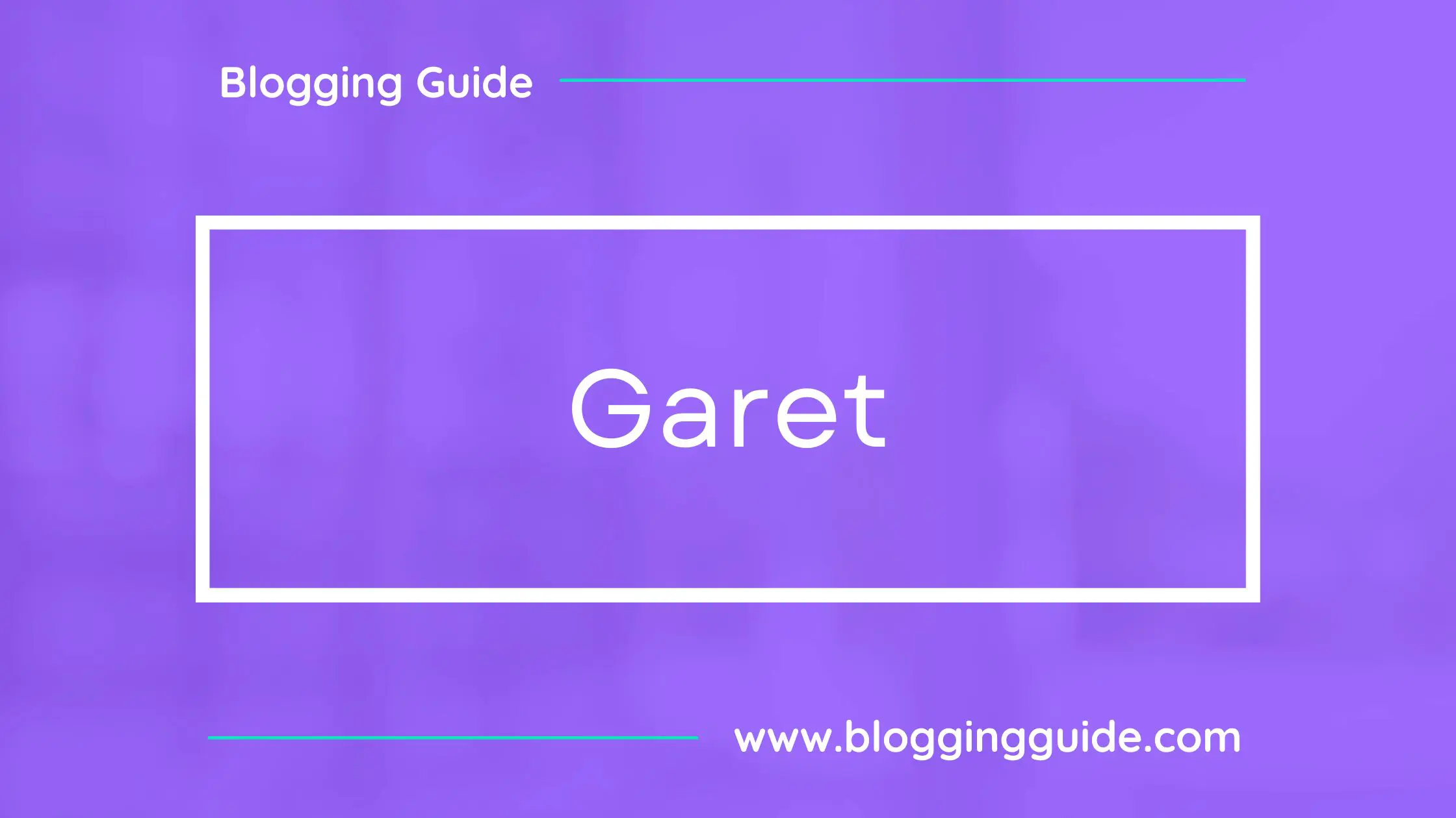 Garet Font