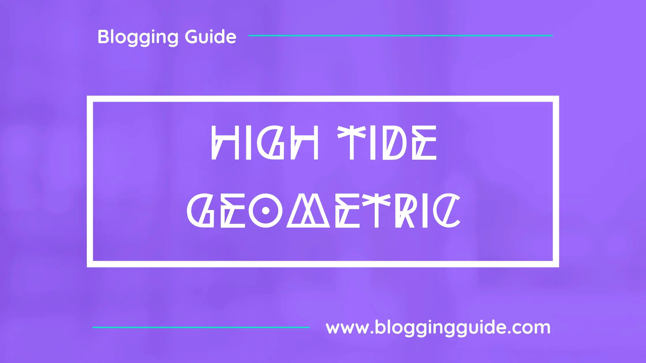 High Tide Geometric