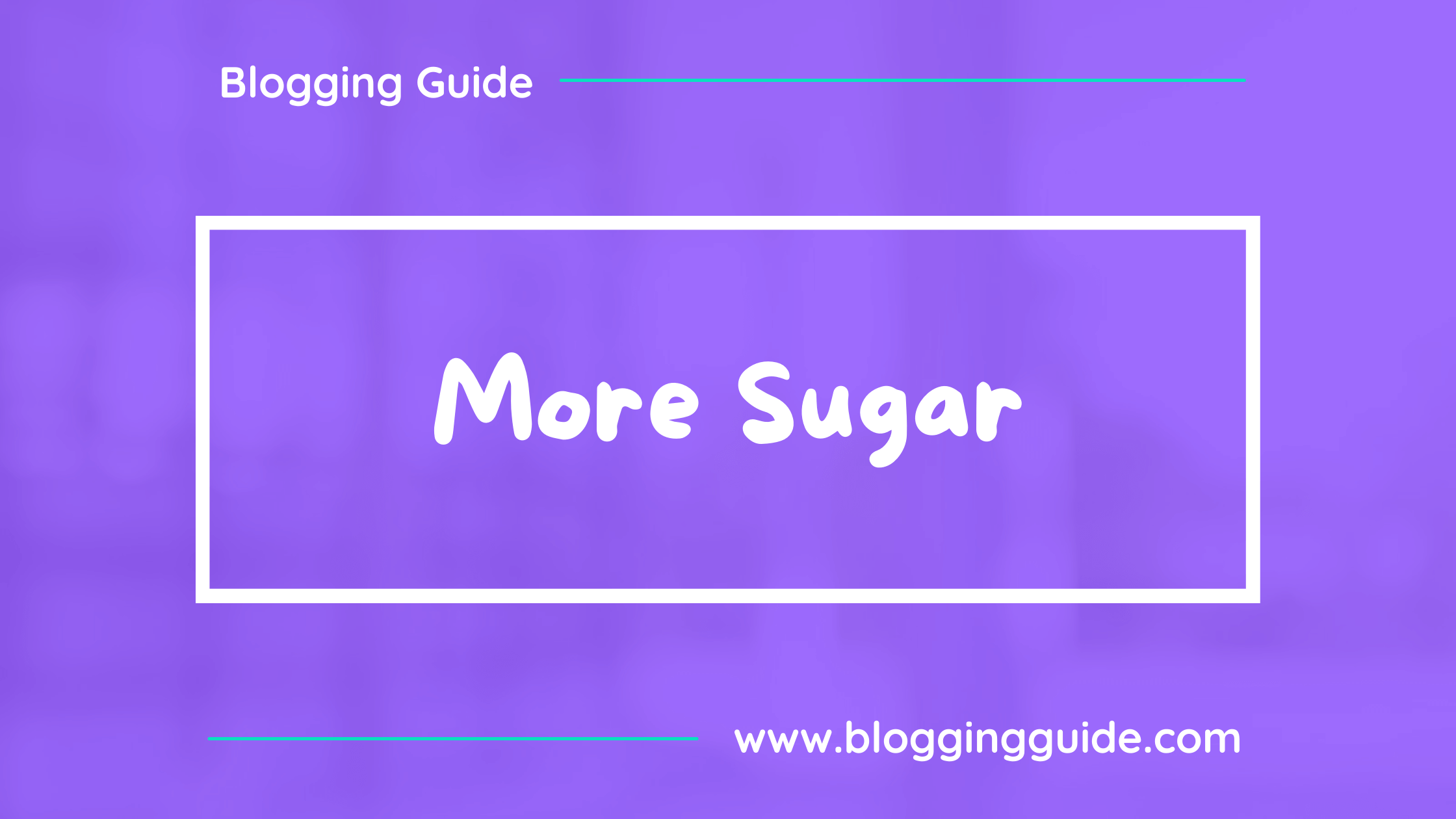 More Sugar Canva Font