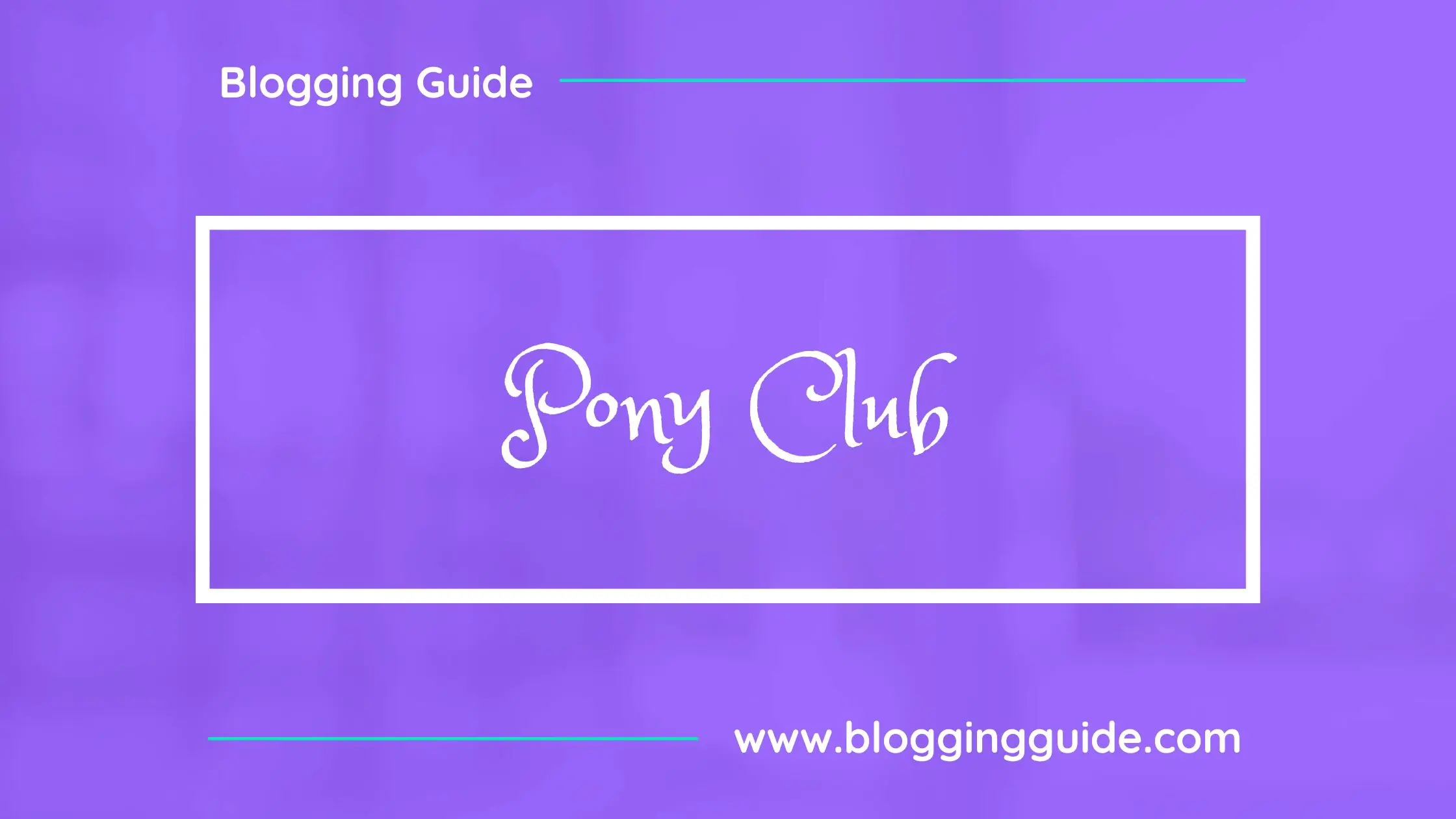 Pony Club