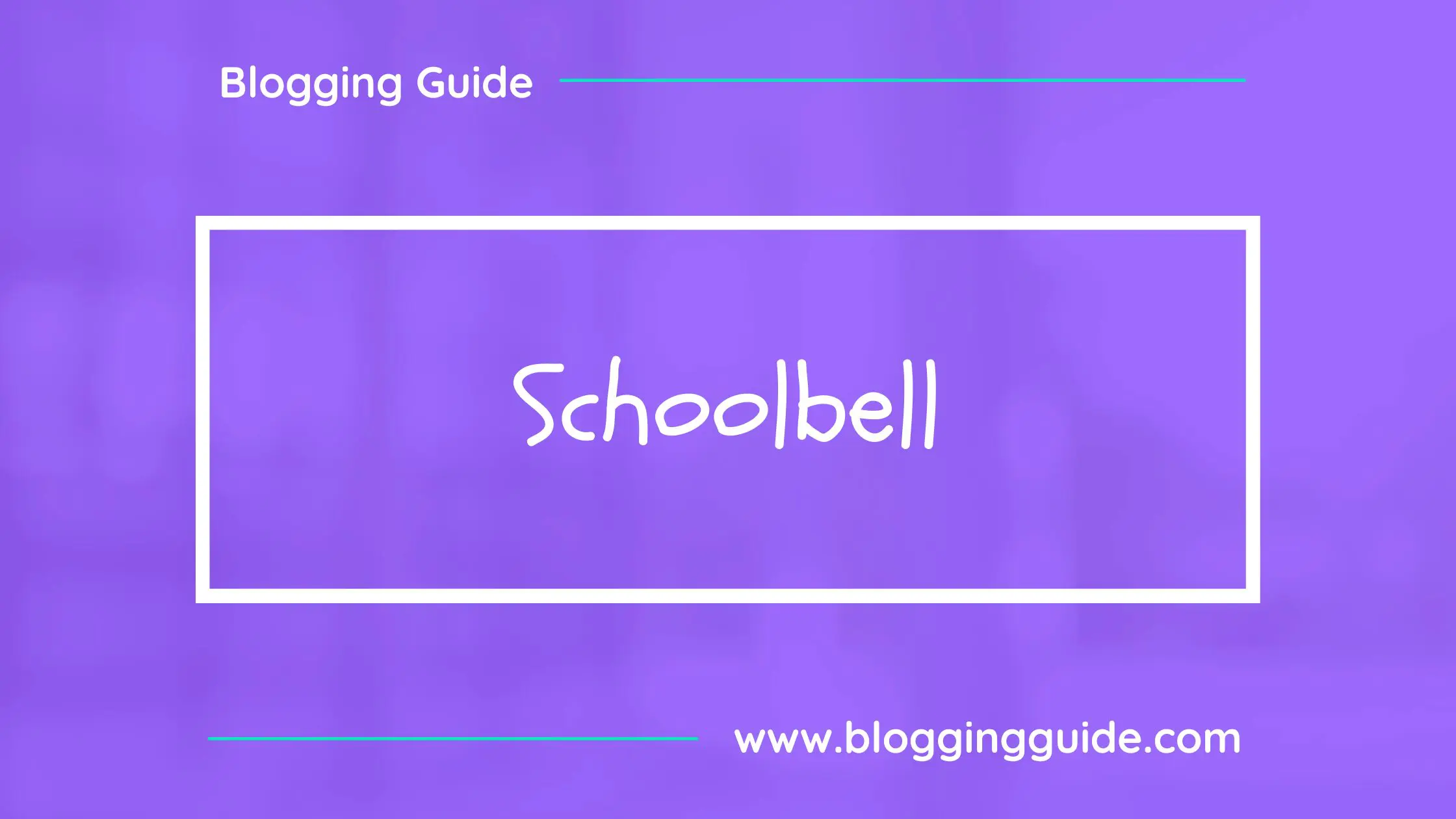 Schoolbell Canva Font