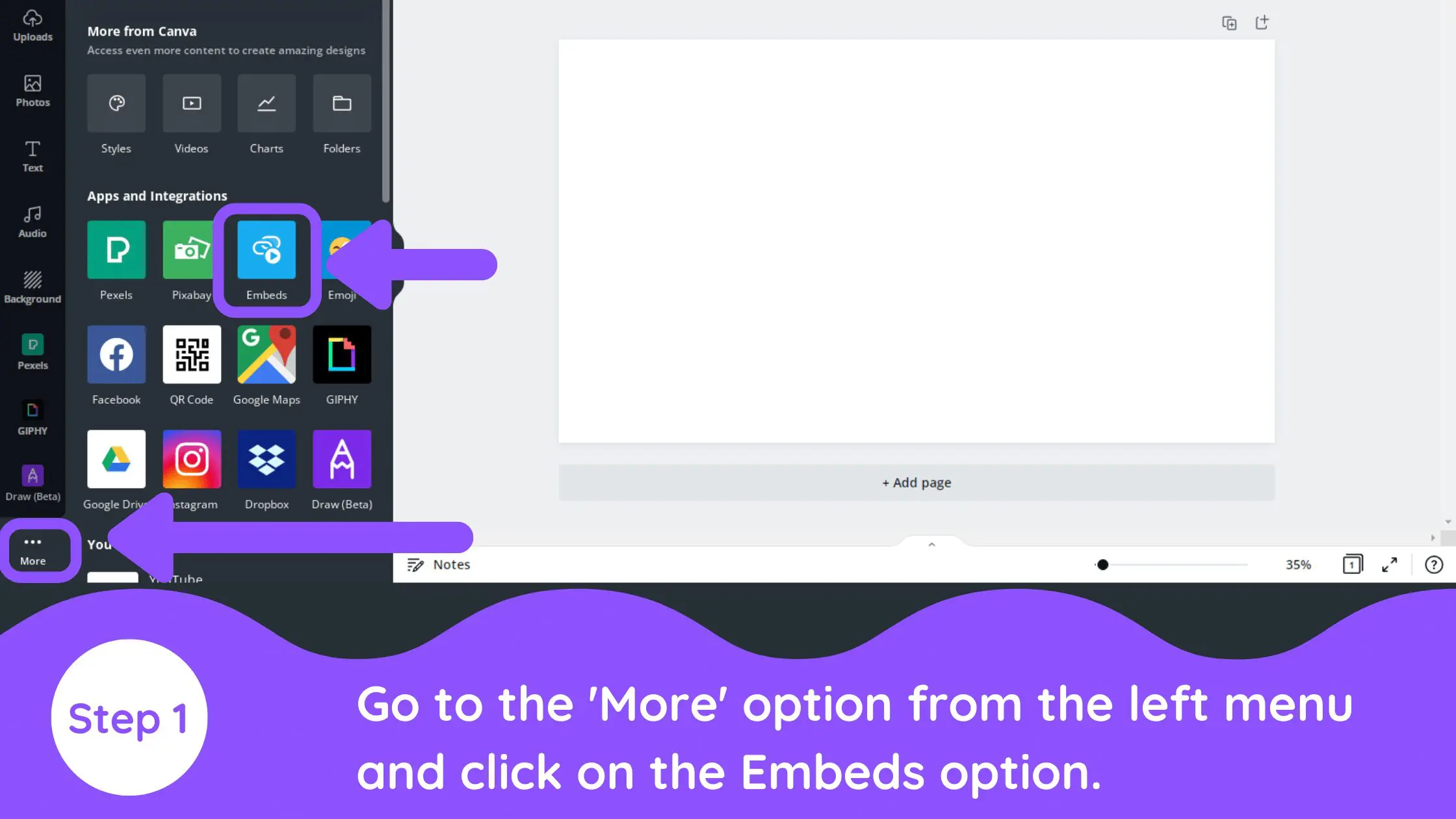 How to Embed Posts in Canva - Blogging Guide