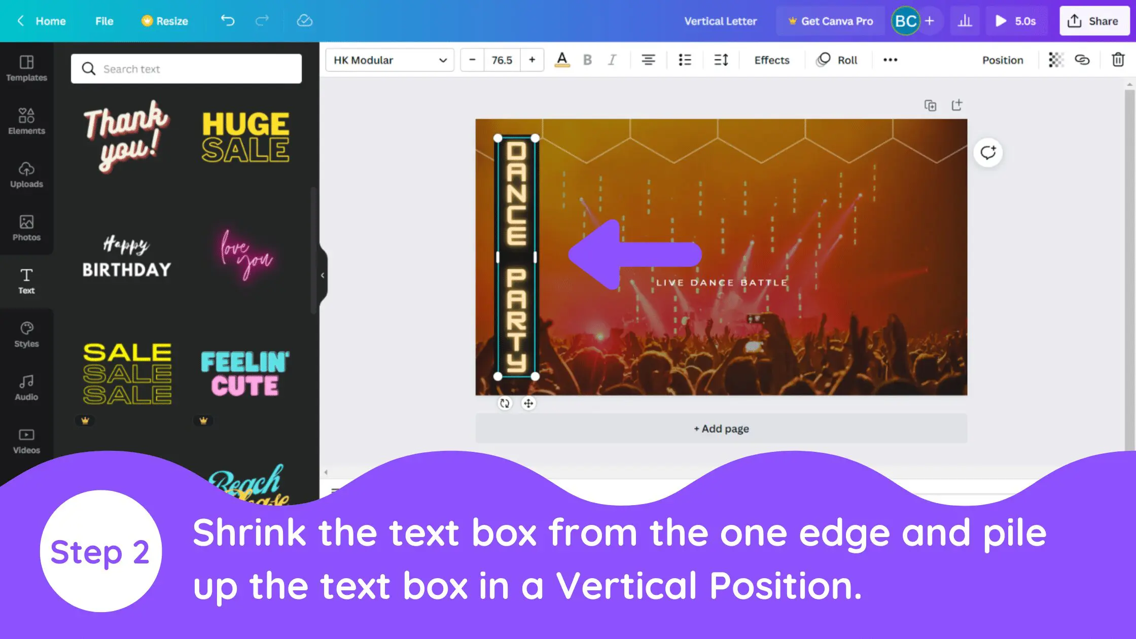 canva vertical text, how to make vertical text in canva