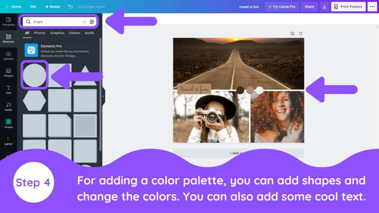 How to Create a Mood Board in Canva - Blogging Guide