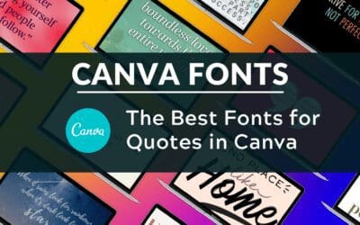 Best Fonts for Quotes in Canva
