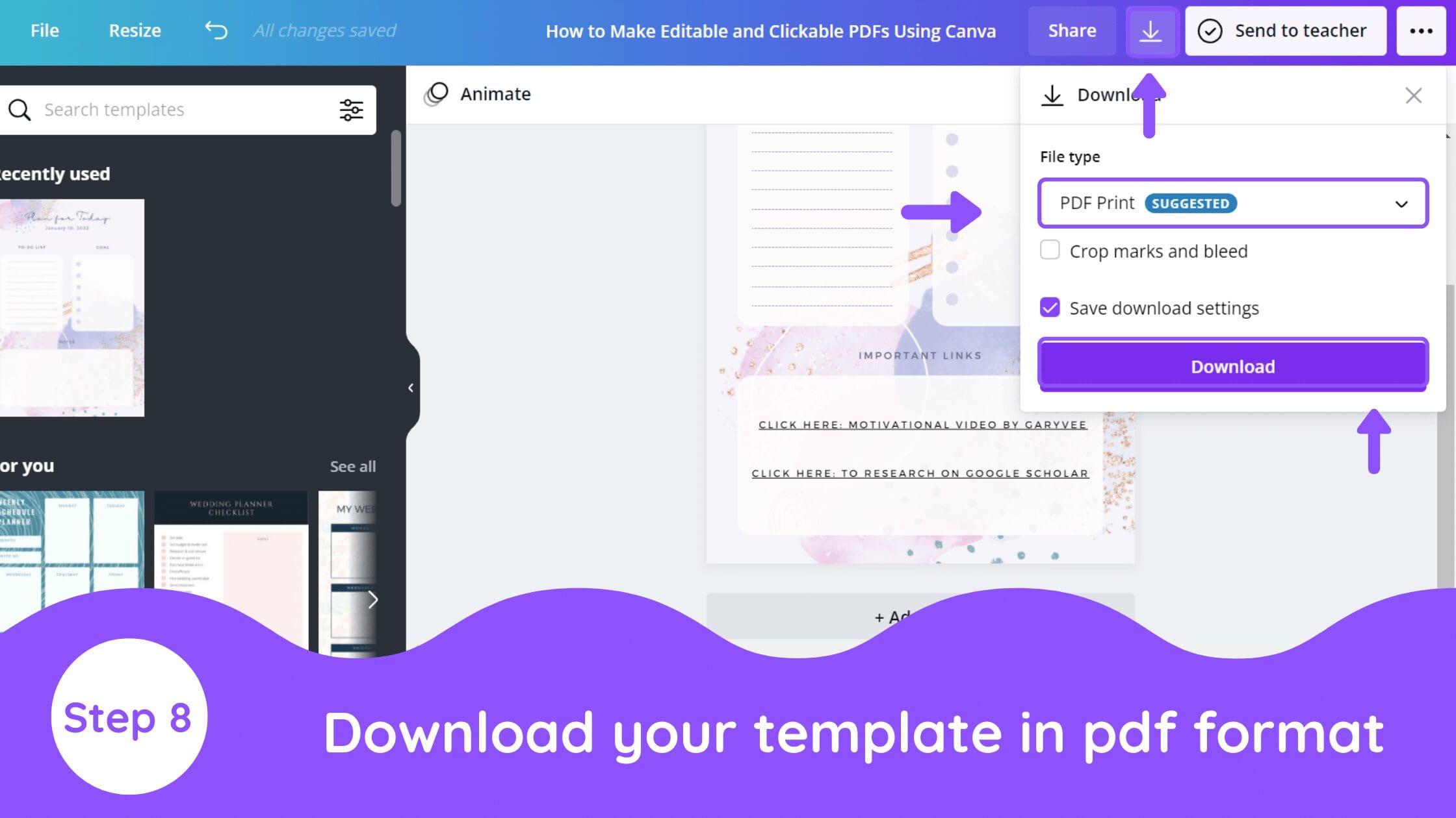 How to Make Clickable Files Using Canva, How to Make Clickable PDF Files Using Canva, How to Create Clickable Links In PDFs In Canva, How to Create Clickable Links In PDFs In Canva, How do you make a clickable Canva, Does Canva allow clickable links, How do I make a PDF clickable, canva link downloader, canva link to pdf converter, How do I save a Canva link as a PDF, canva pdf hyperlinks not working