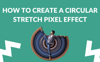 How to Create a Circular Stretch Pixel Effect in Canva