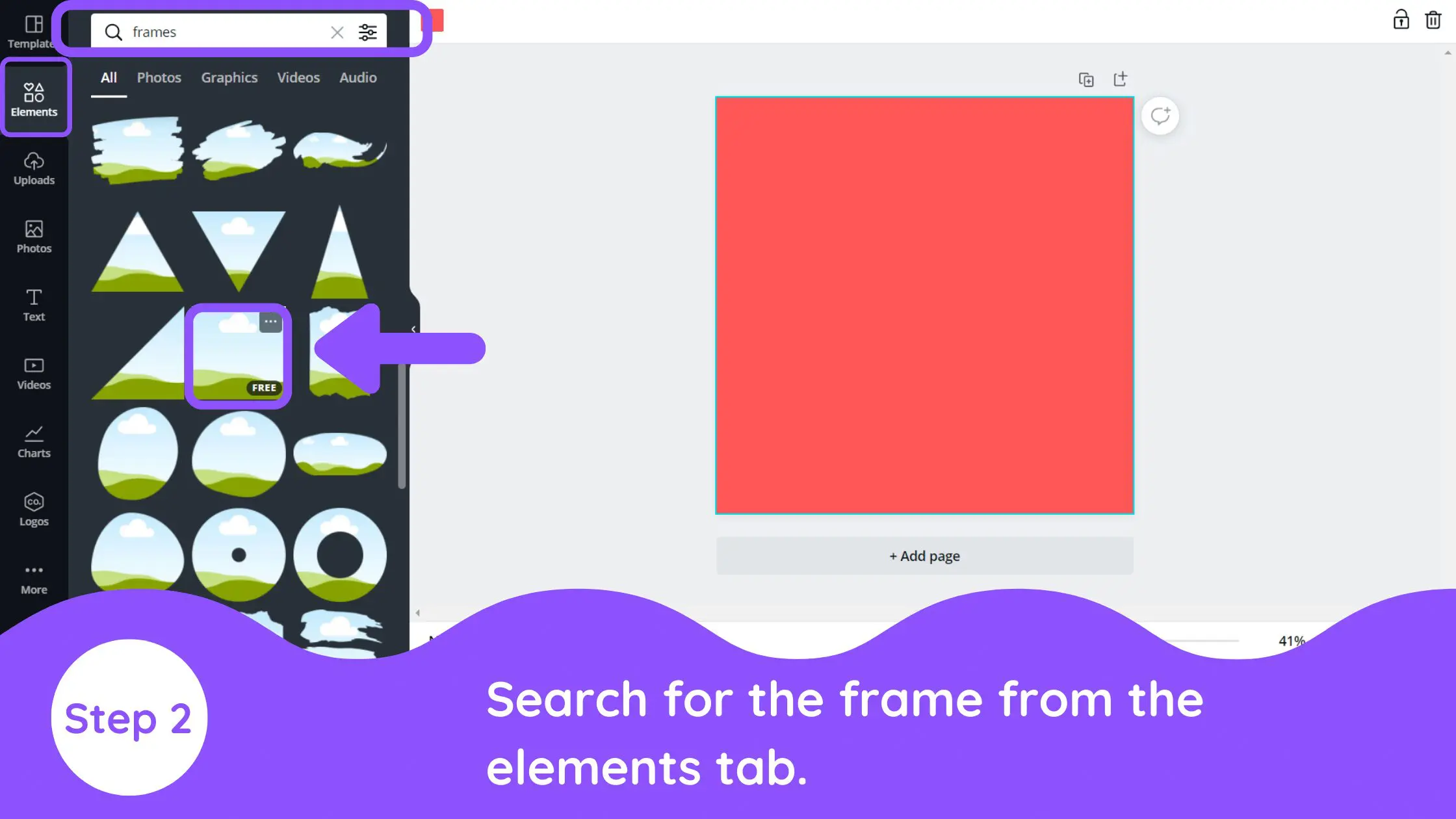 How to Create a Textured Frame in Canva, canva frame, texture frame canva