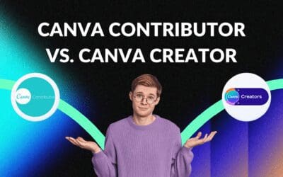 Canva Contributor vs. Canva Creator