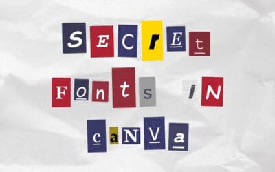 Secret Fonts in Canva