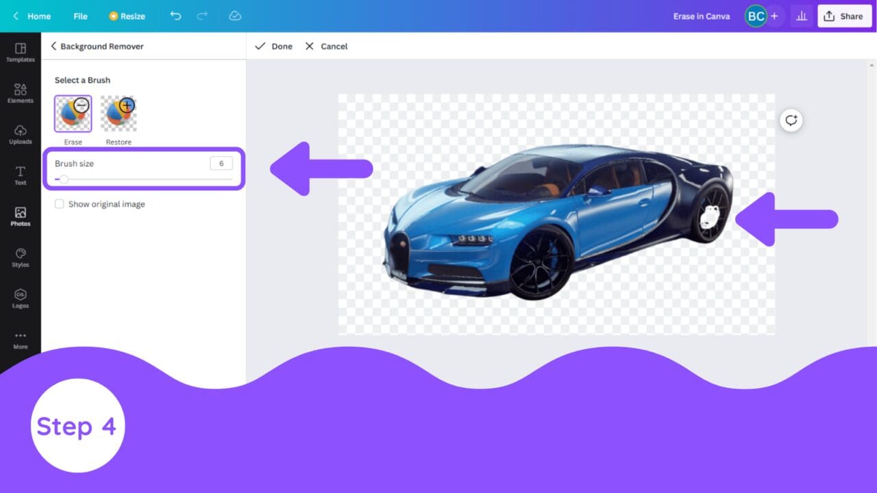 How to Use the Canva Eraser Tool Blogging Guide