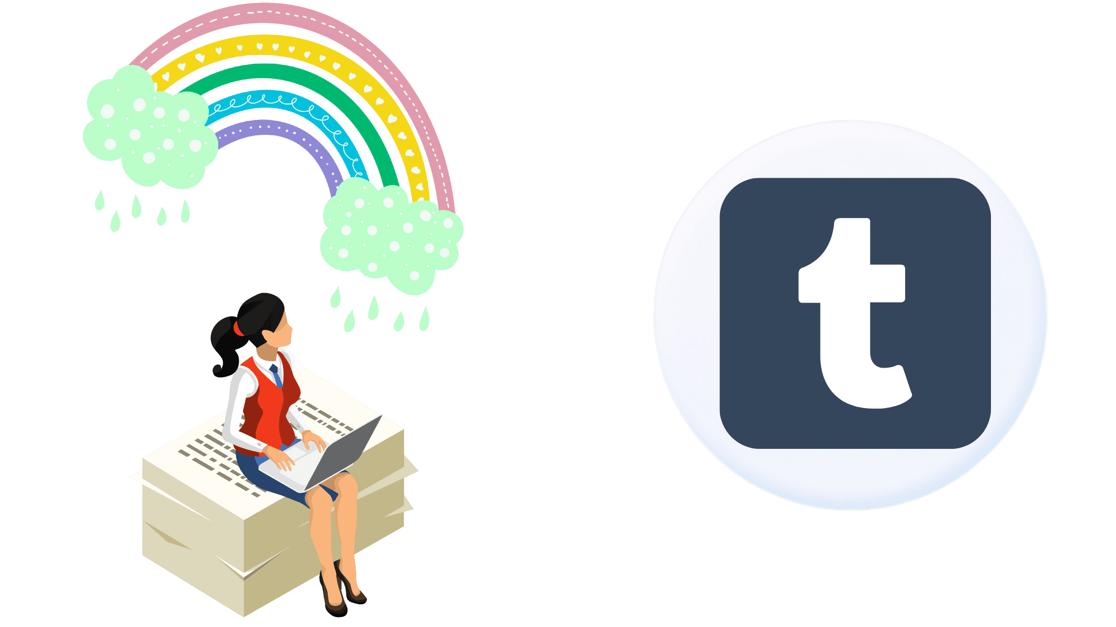 tumblr Logo, tumblr icon