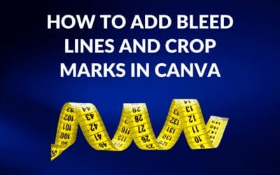 How to Add Bleed Lines and Crop Marks in Canva