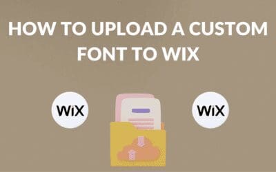 How to Upload a Custom Font to Wix