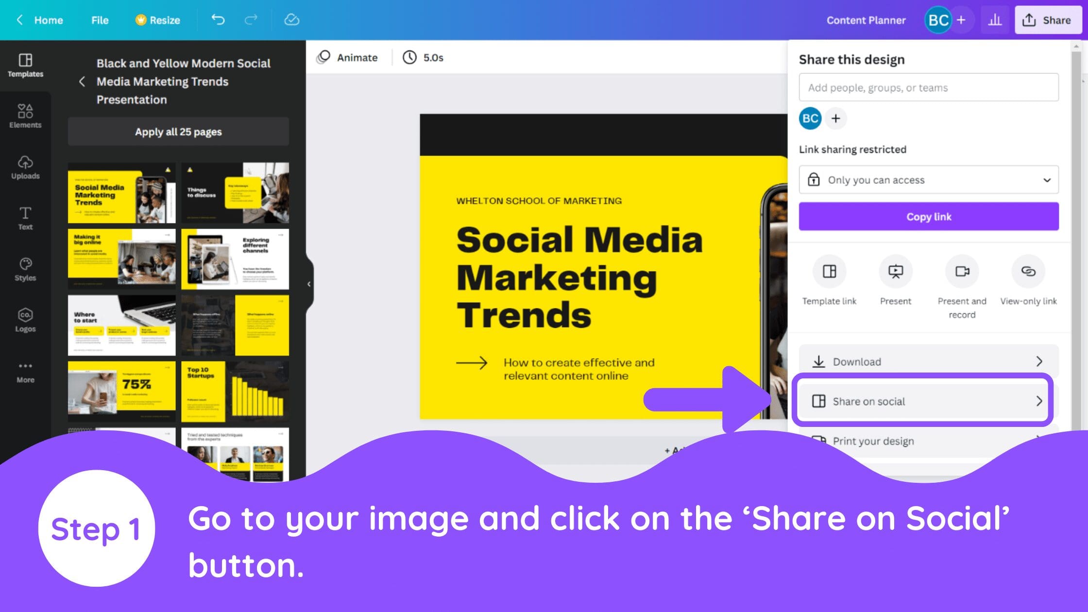 How To Use The Canva Content Planner Blogging Guide