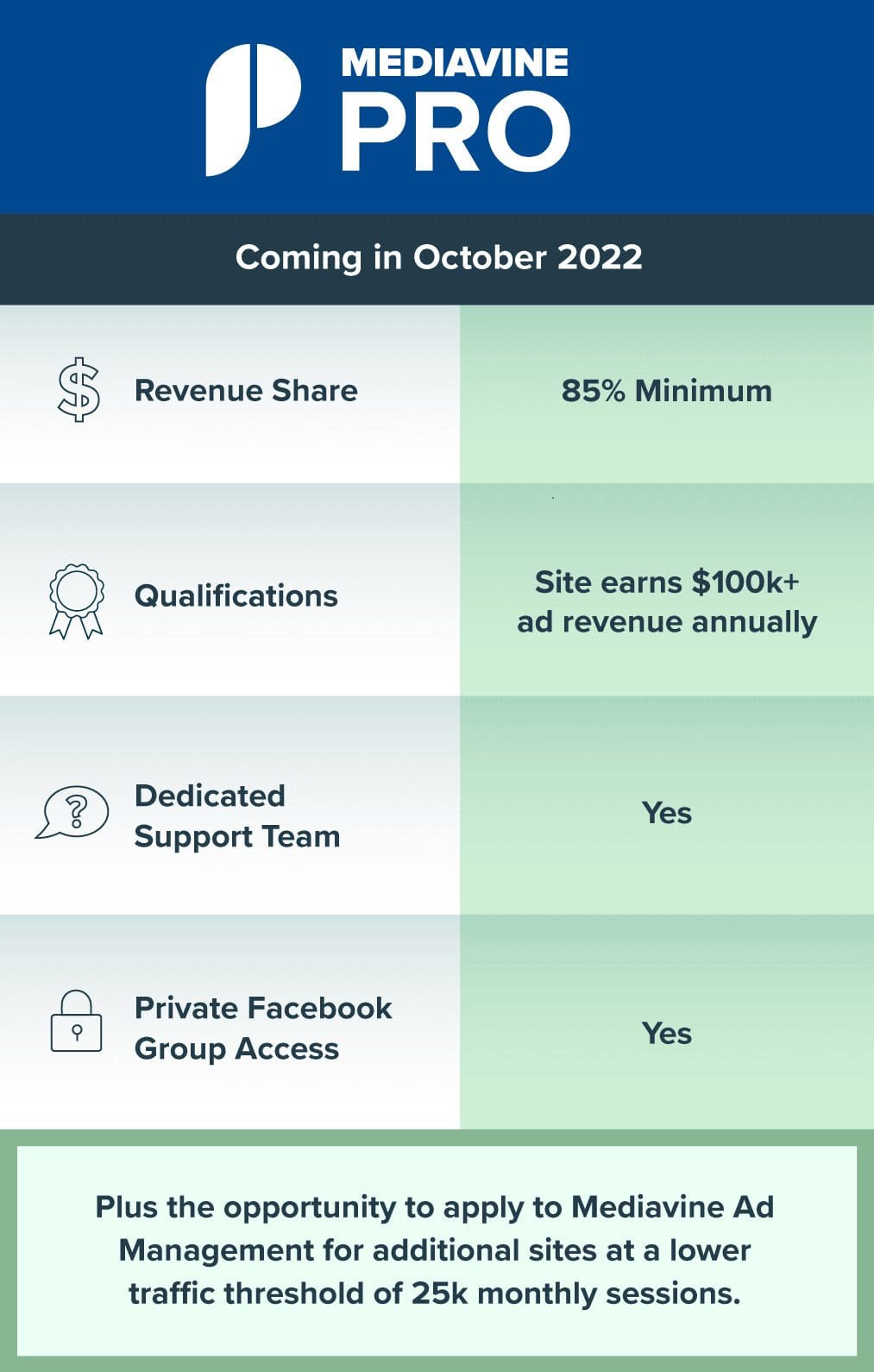 Mediavine Pro Infographic