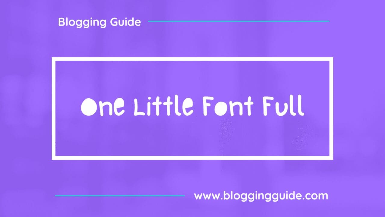 Best cute fonts in canva blogging guide