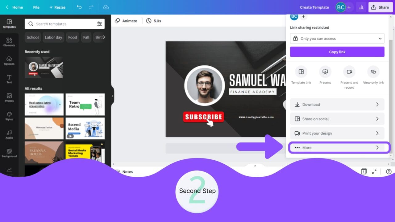 How to Create a Template in Canva - Blogging Guide