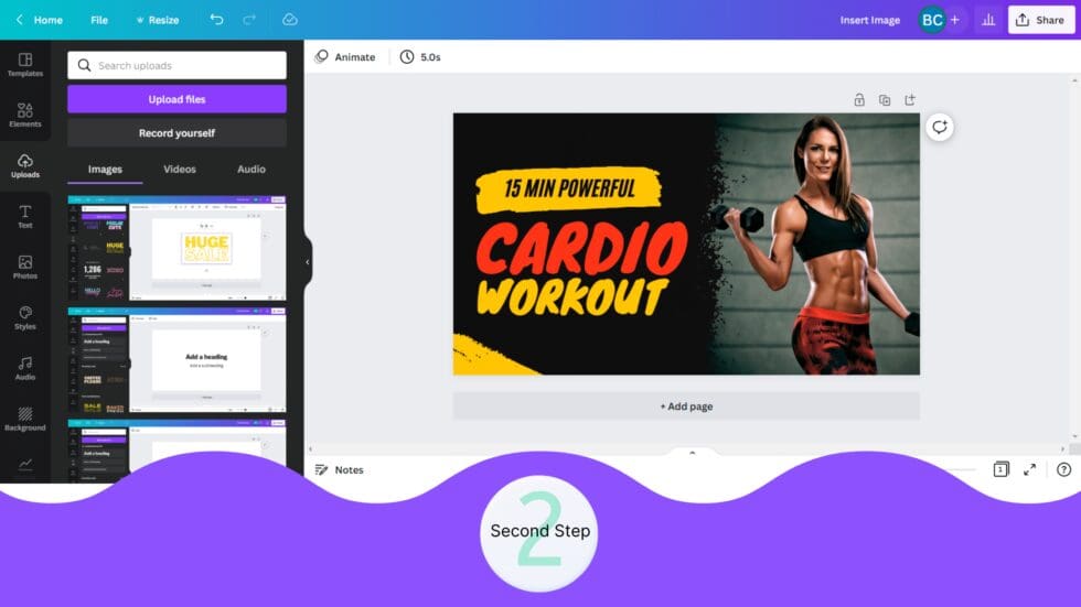 How to Insert an Image in Canva - Blogging Guide