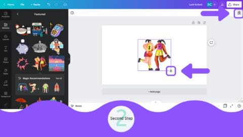 How to Lock and Unlock Elements in Canva - Blogging Guide