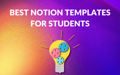 Best Notion Templates for Students