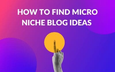 How to Find Micro Niche Blog Ideas