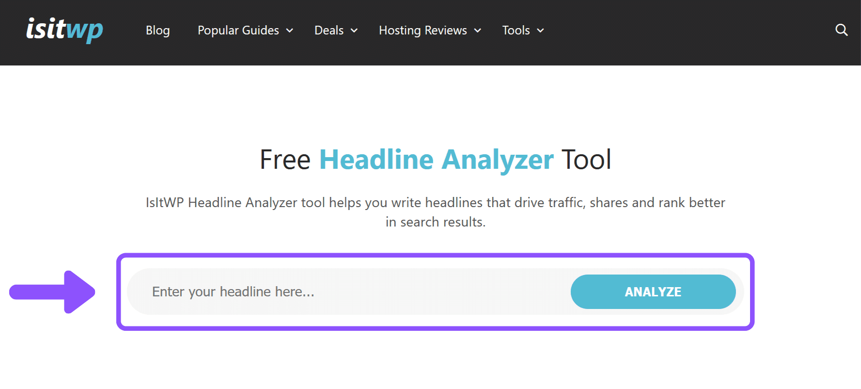 IsItWP Free Headline Analyzer Tool, Best Free Headline Analyzer Tools, best free headline analyzer, headline analyzer free, best headline analyzer tool