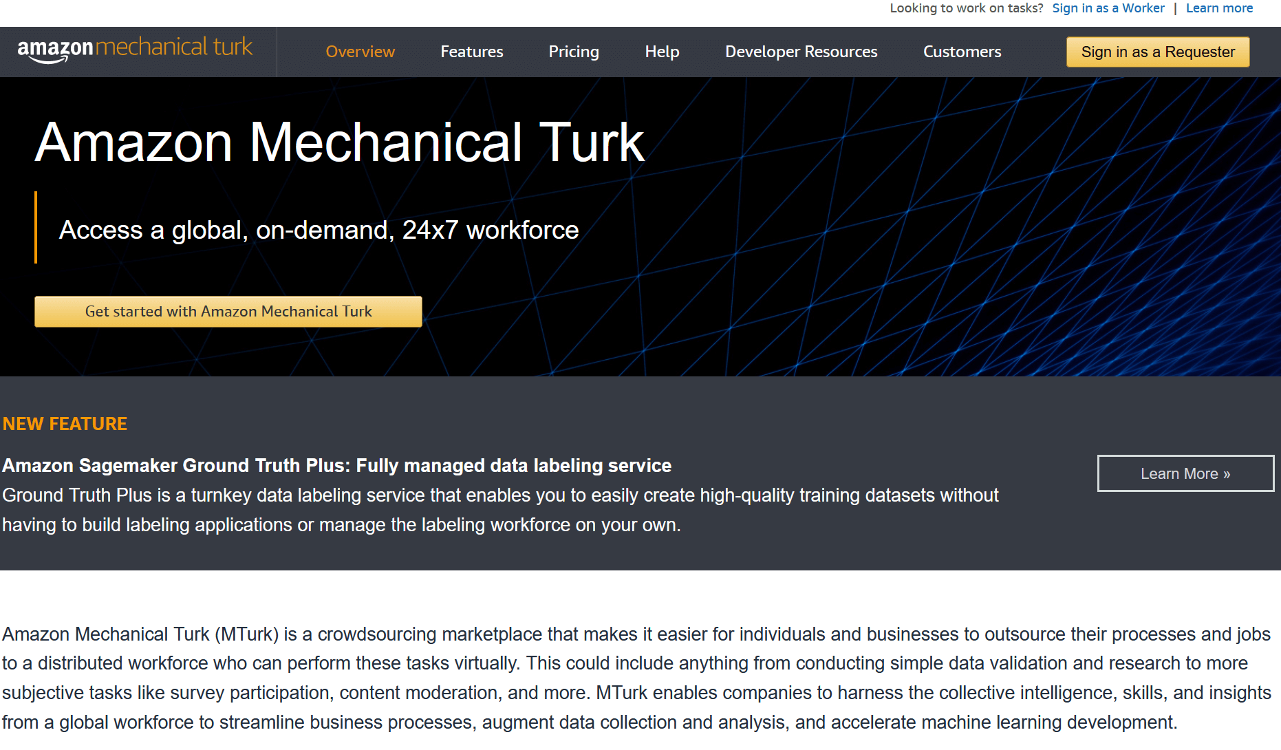 amazon mechanical turk