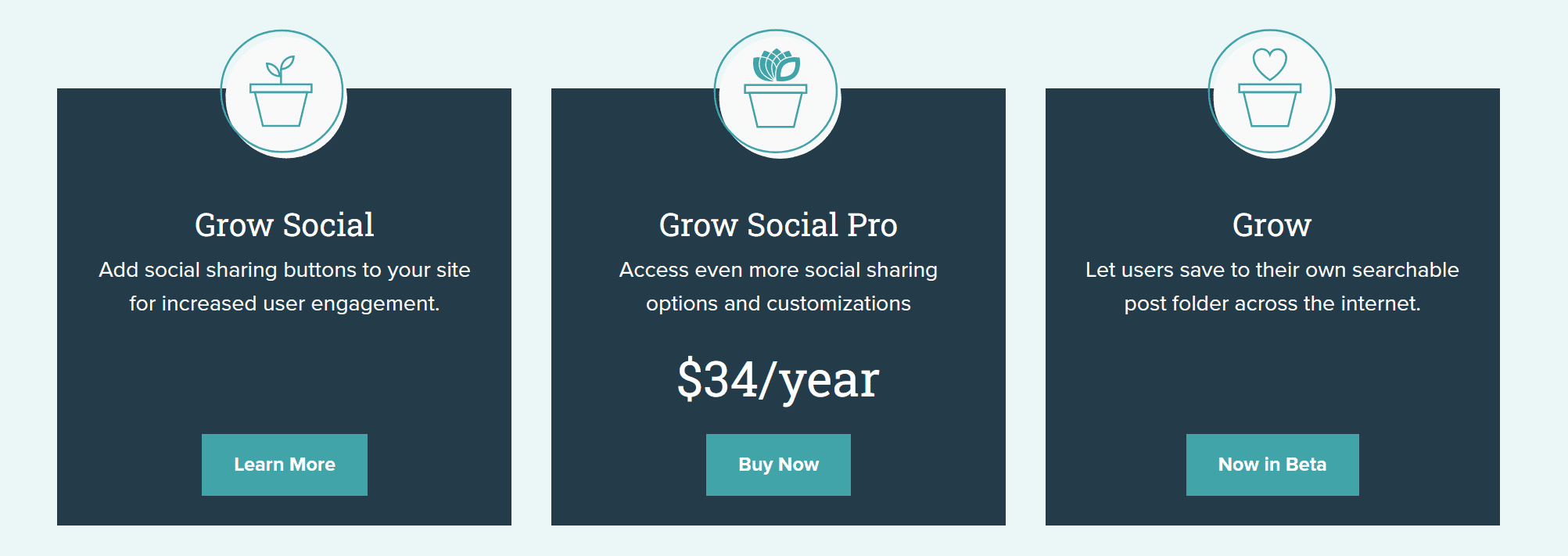 Grow Social Pricing