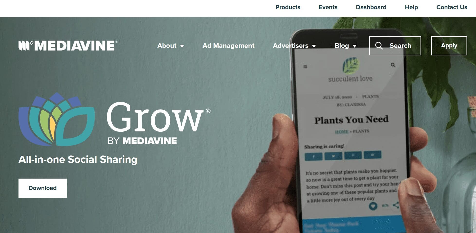 Grow by Mediavine Plugin