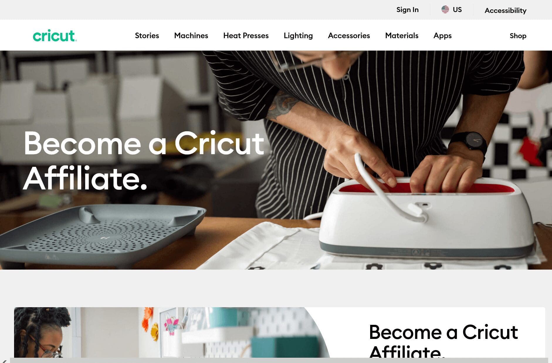 Cricut affiliate program